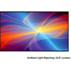 92" ALR FIXED FRAME PROJECTION SCREEN FOR REGULAR-STANDARD THROW PROJECTOR